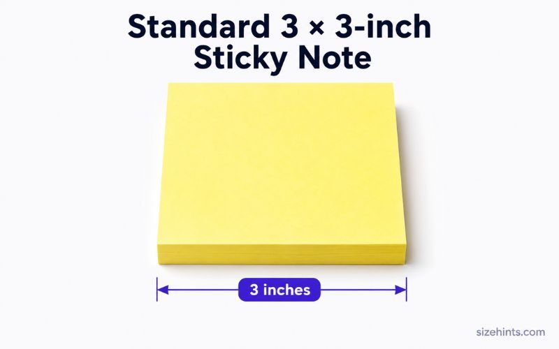How Long Is 3 Inches
