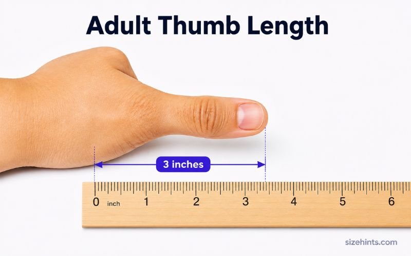How Long Is 3 Inches