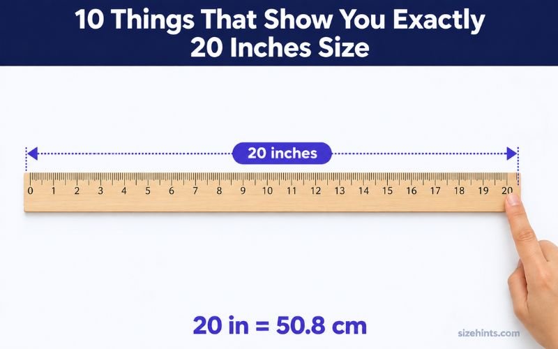 How Long Is 20 Inches