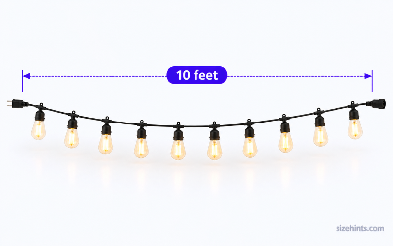 How Long Is 10 Feet