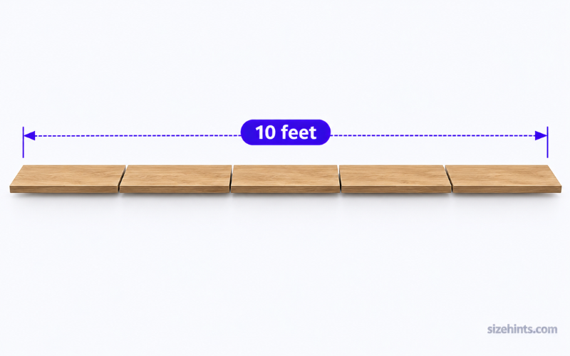 How Long Is 10 Feet