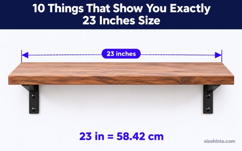 How Long Is 23 Inches