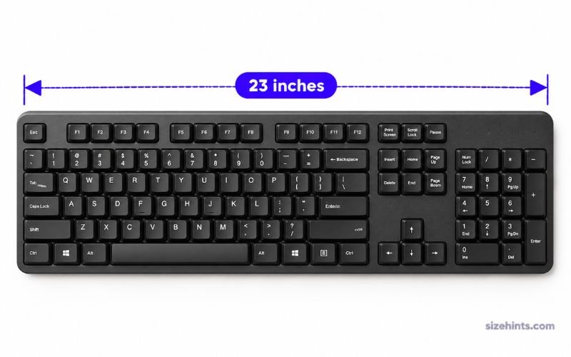 How Long Is 23 Inches