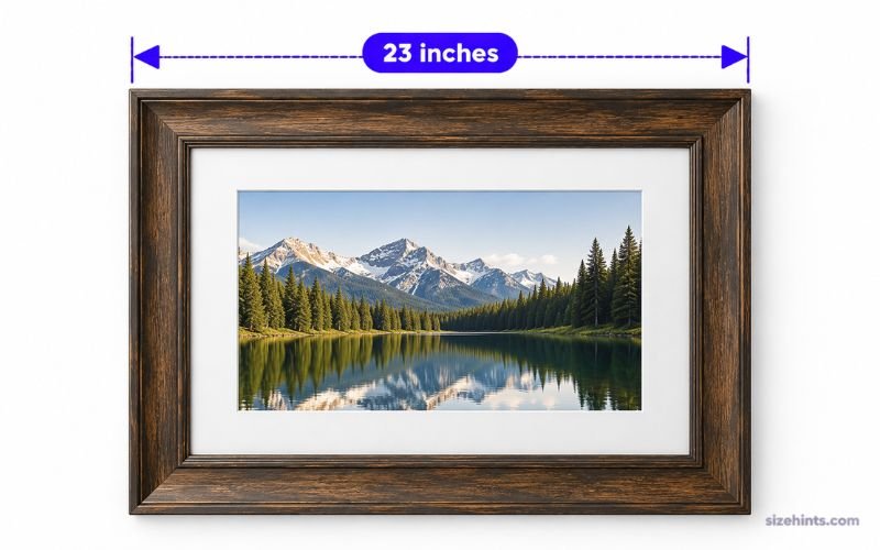 How Long Is 23 Inches