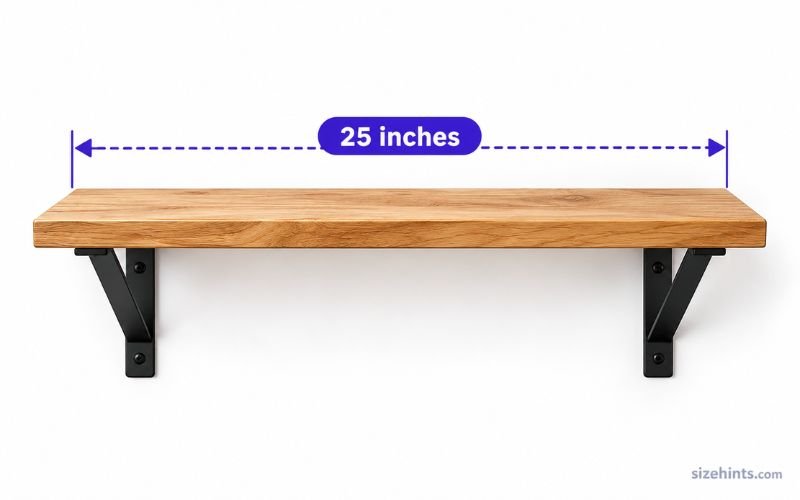 How Long Is 25 Inches