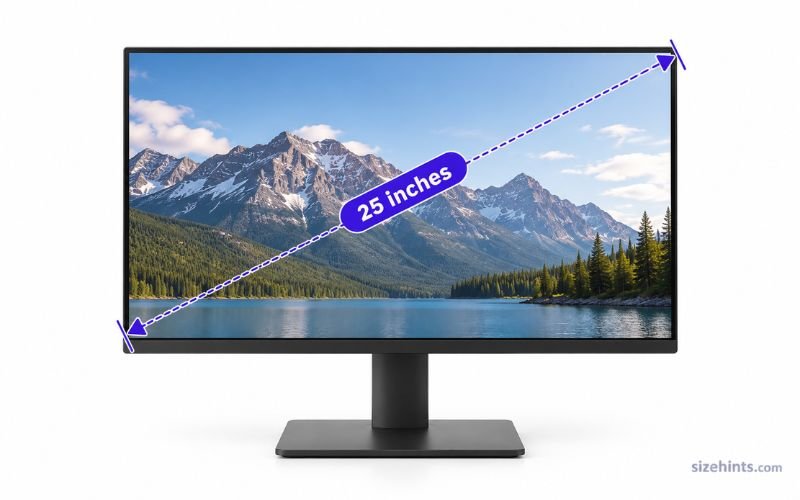 How Long Is 25 Inches