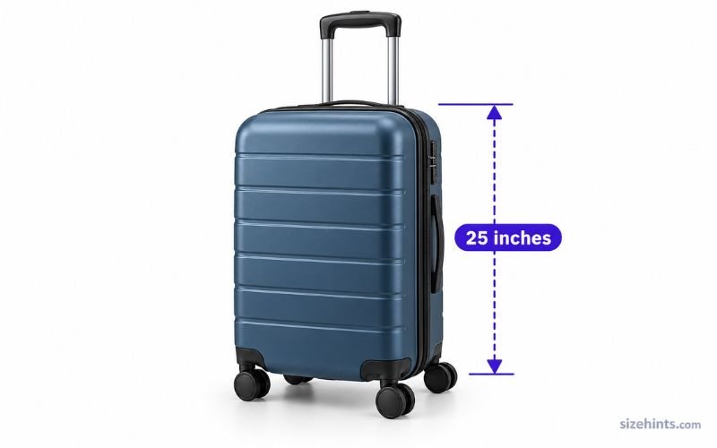 How Long Is 25 Inches