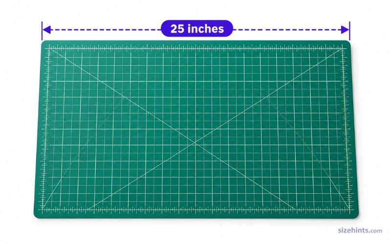How Long Is 25 Inches