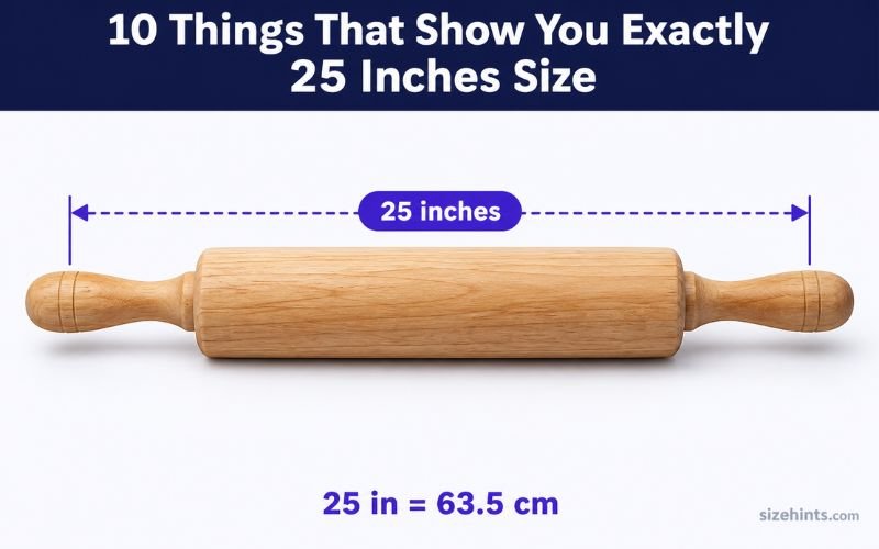How Long Is 25 Inches