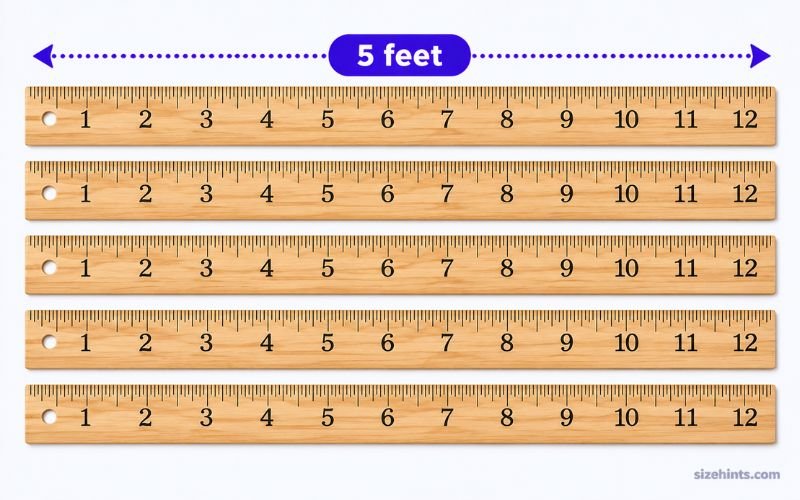 How Long Is 5 Feet