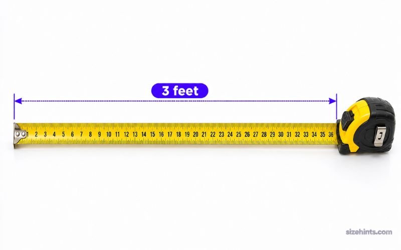 How Long is 3 Feet
